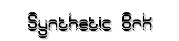 Synthetic-Brk font
